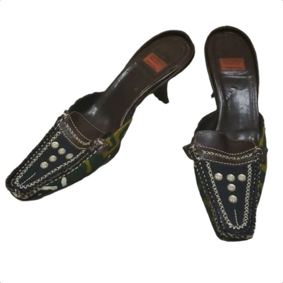 Goffredo Fantini Heels Size 39 1/2 - Picture 1 of 10